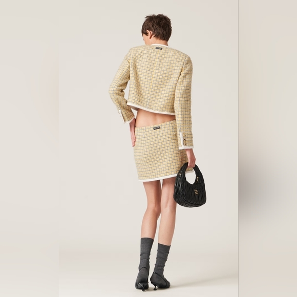 Single-breasted boucle jacket - Picture 3 of 9